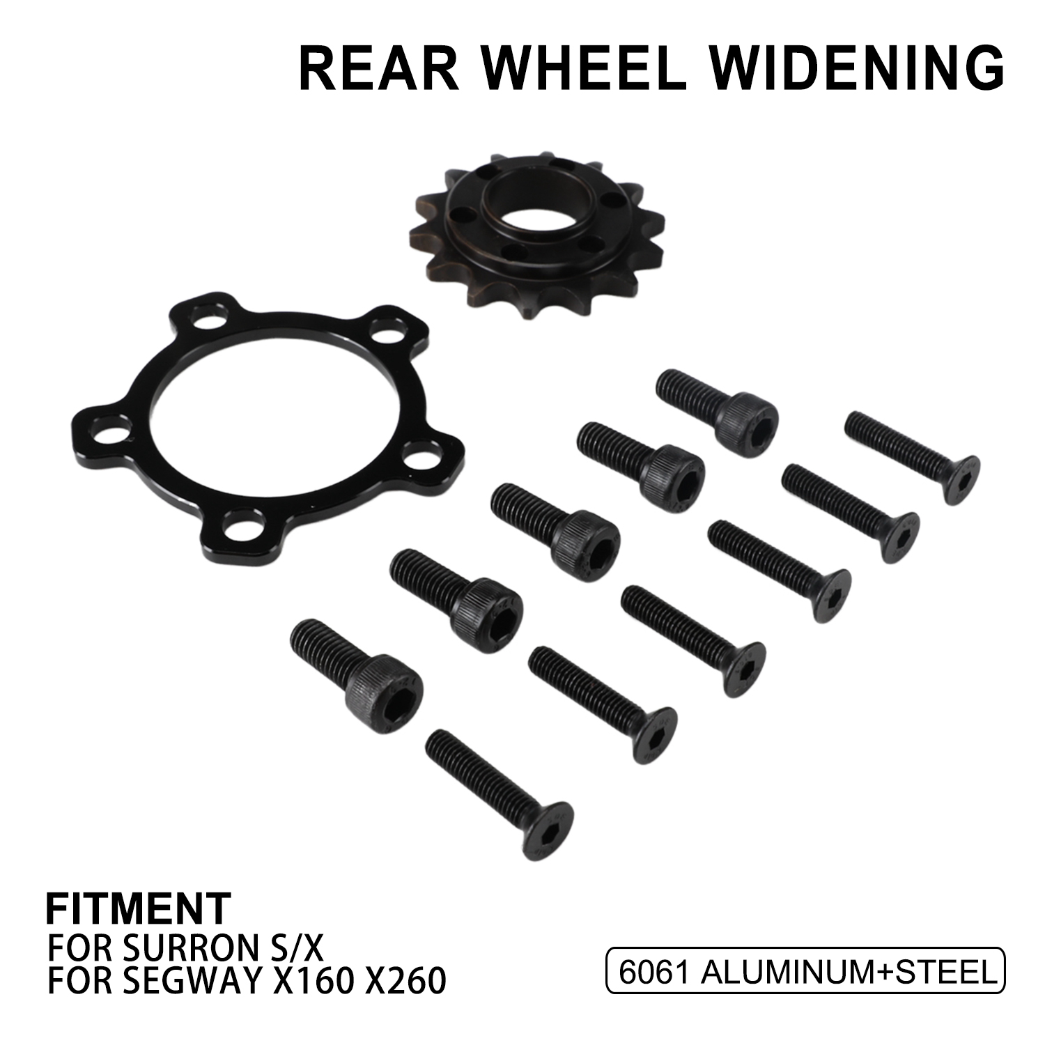 Xcm Chain - Hinterrad Verbreiterung Teile Kettenrad Schraube Motorrad