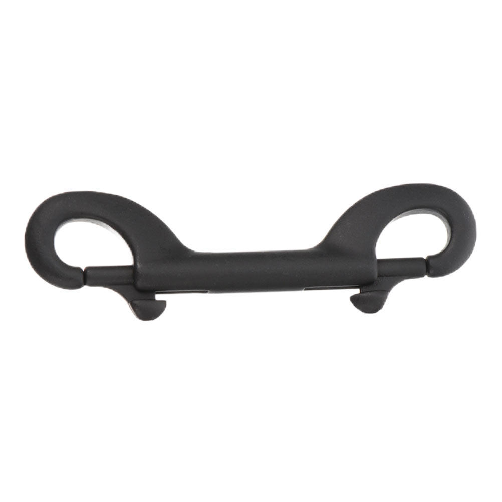 Steel Chain - Doppelkopf-Haken aus Edelstahl, doppelseitiger Karabinerhaken für