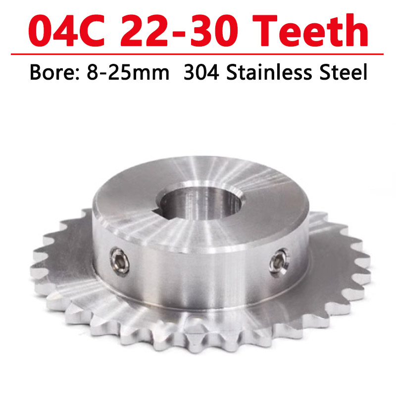 Chain Sprocket Set - 1 Stück 22-30 Zähne 04c 304