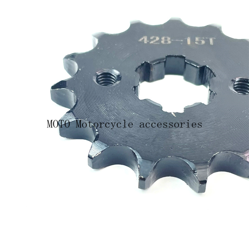 Motorrad-Kettenräder vorne und – 428 Chain Bewertung und Preis