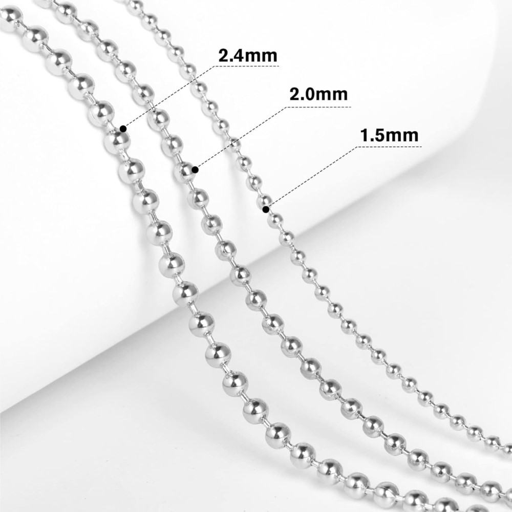 10 m Edelstahl-Perlen-Kugelket – Roller Chain Bewertung und Preis