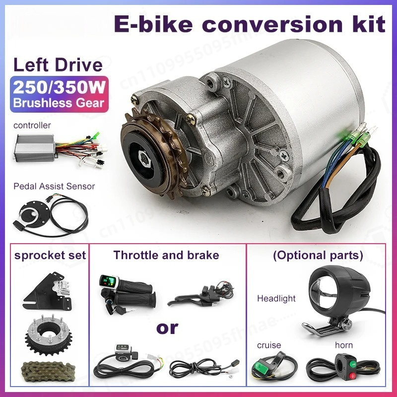 DIY 250W 350W Günstige Lösung  – Sprocket Chain Bewertung und Preis